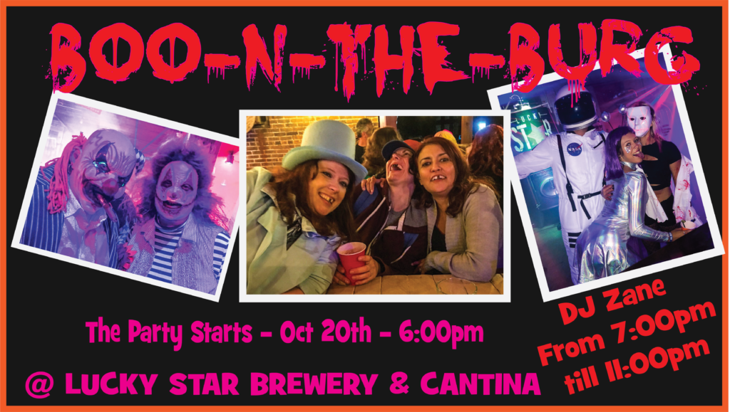 Boo N The Burg Oct 20th 2022 Lucky Star Brewery & Cantina
